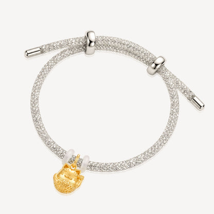 916 Gold Luckycat Charm (FREE SHINY STRING)