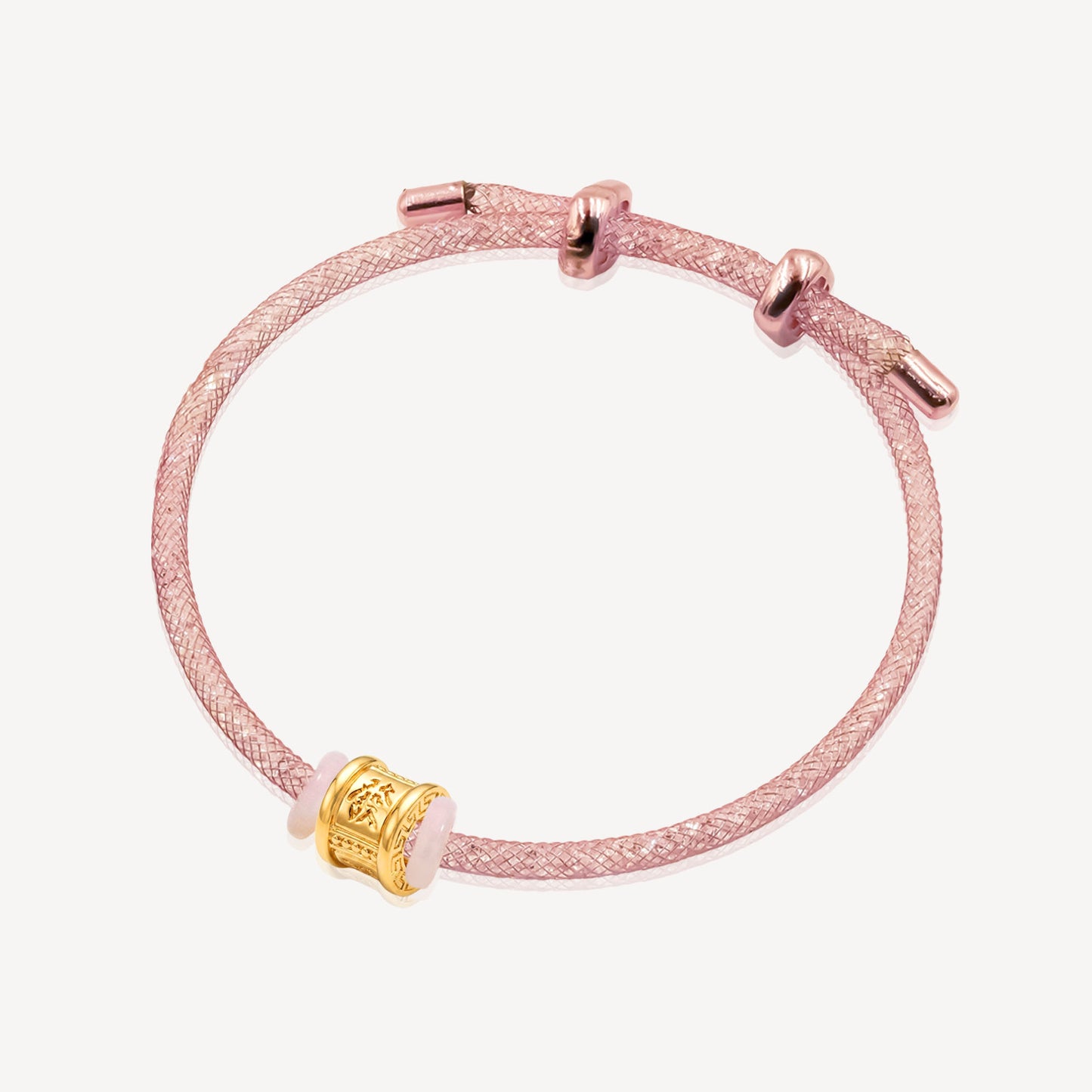 916 Gold Mahjong Charm (FREE SHINY STRING)