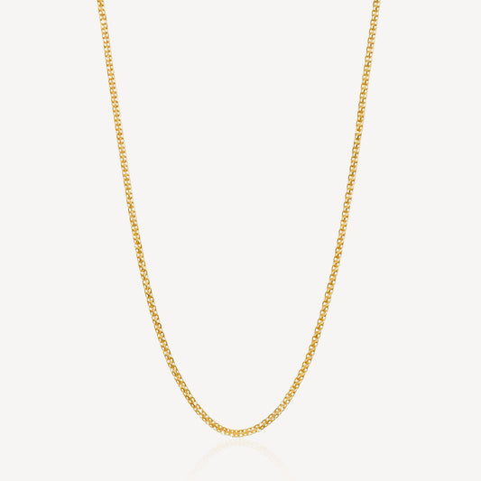 916 Gold Milan Box Chain
