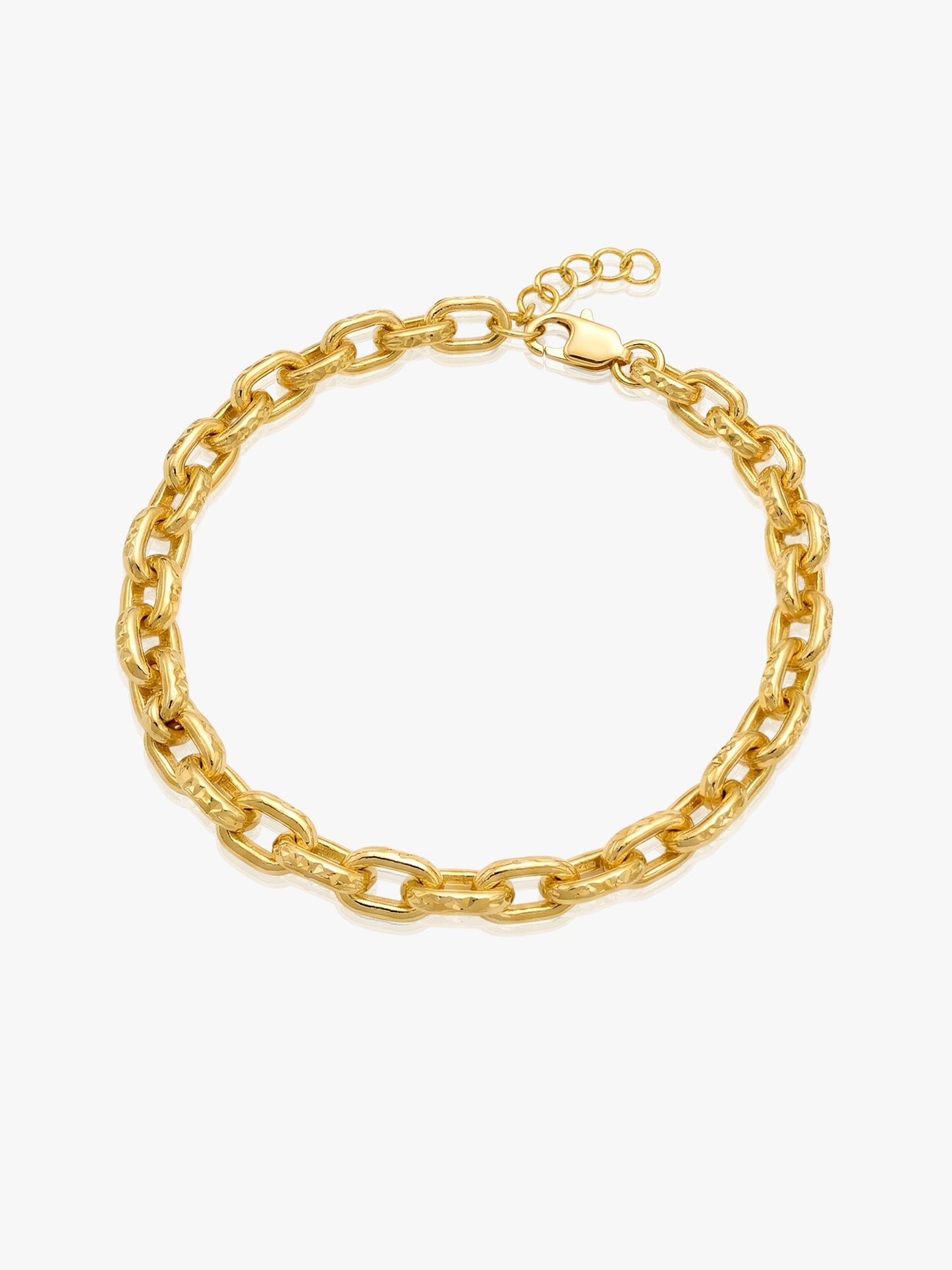 916 Gold Mini Link Bracelet