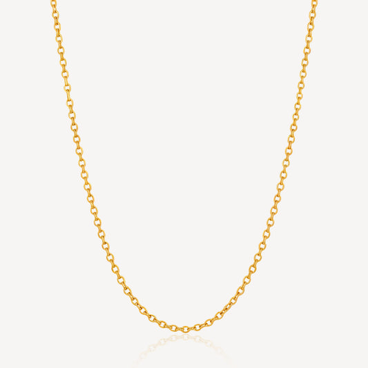 916 Gold Mini Wanzi Necklace