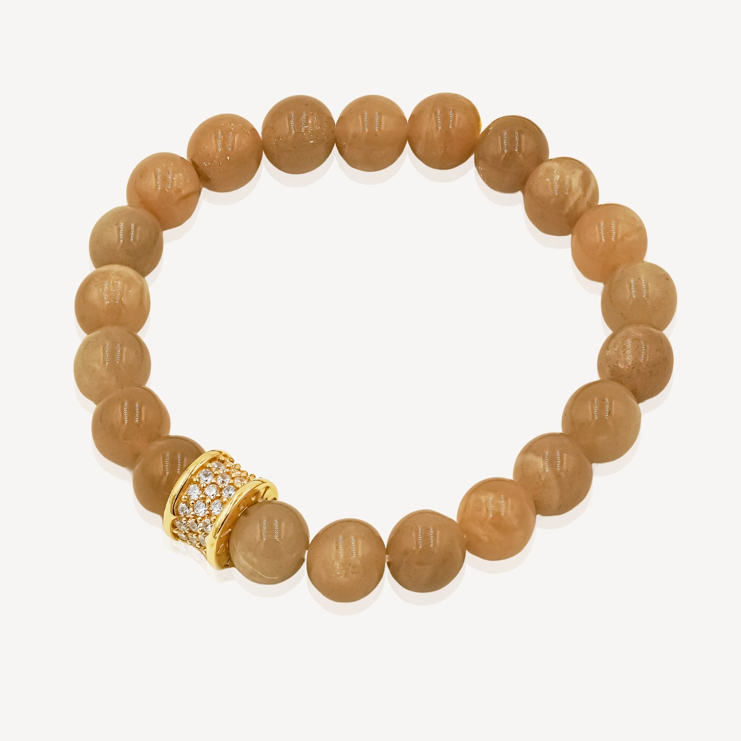 916 Gold Drum Marble Bracelet