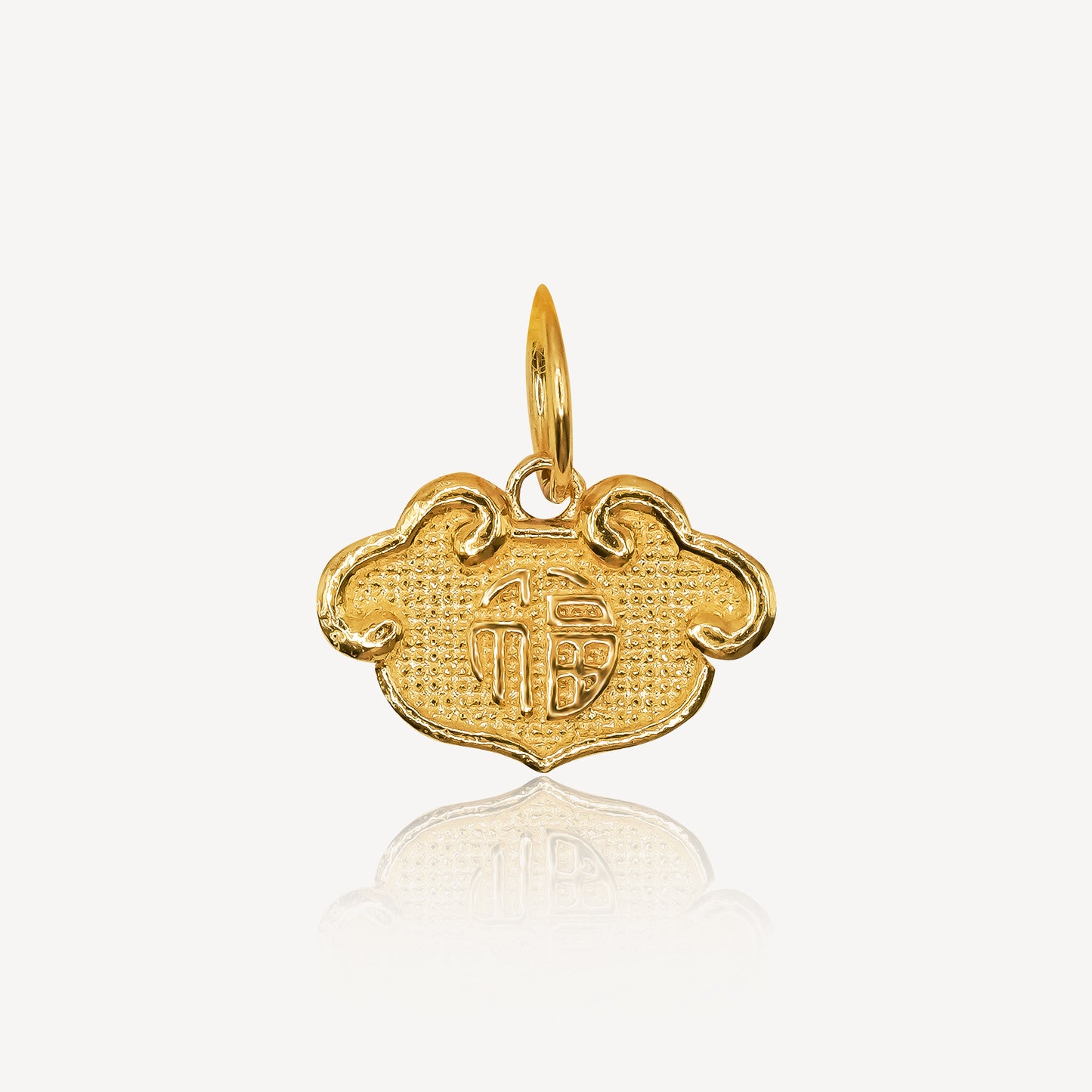 916 Gold Ruyi Lucky Charm