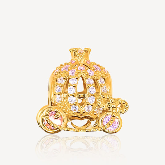 916 Gold Fairy Tale Charm
