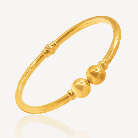 916 Gold Boxing Bangle