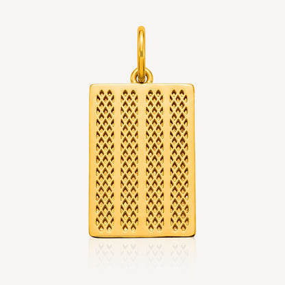 916 Gold 发 HUAT Pendant