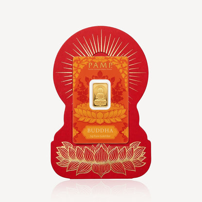 999.9 Gold Bar Pamp Buddha (5g)