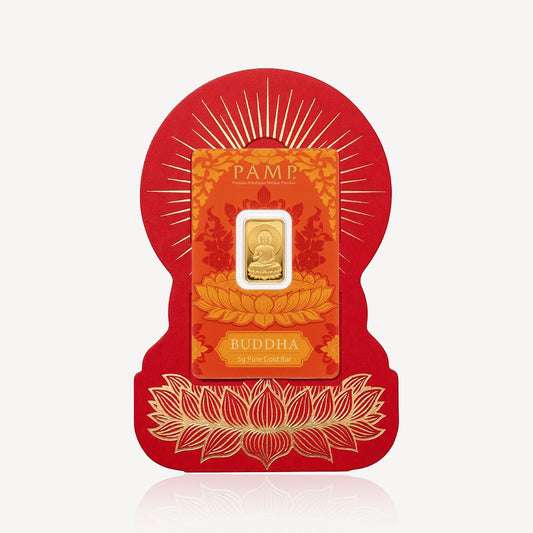 999.9 Gold Bar Pamp Buddha (5g)
