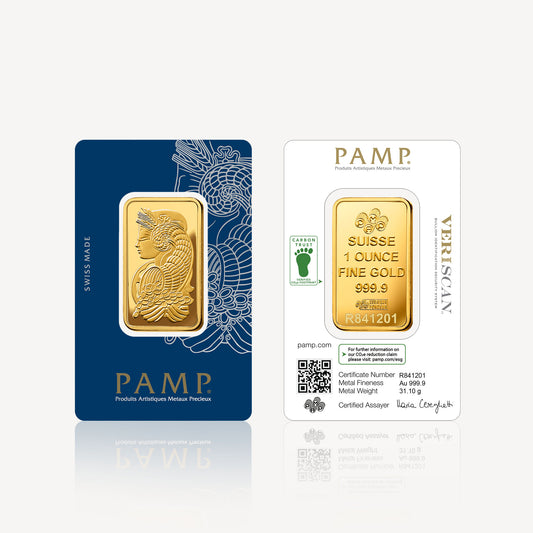 999.9 Gold Bar PAMP (1oz)