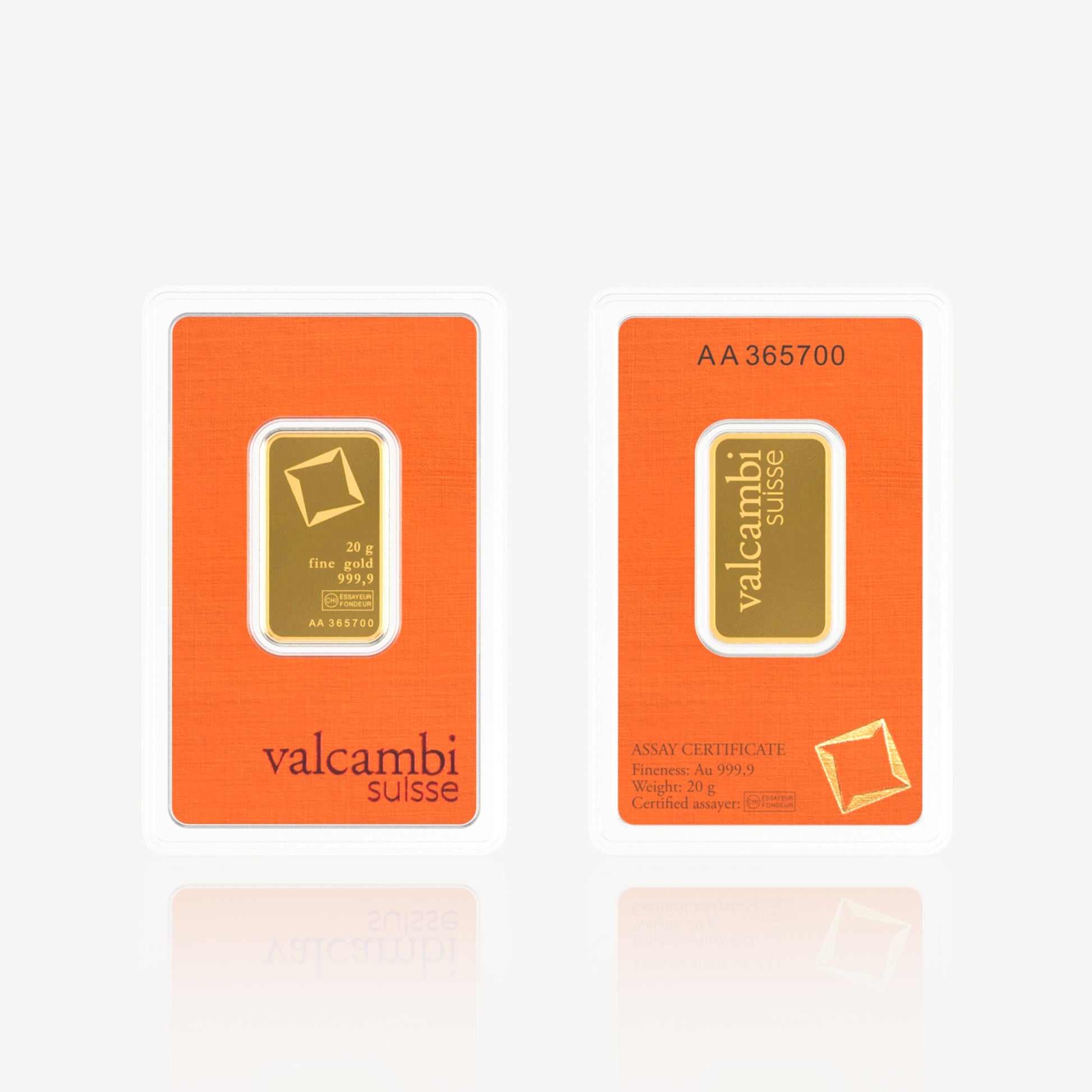 999.9 Gold Bar Valcambi (20gm) - Top Gold Shop Gold Jewellery in singapore