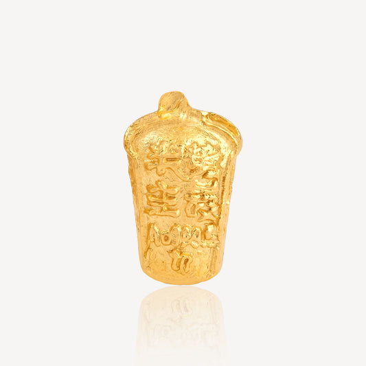 999.9 Gold Milktea Gold Bean (FREE RANDOM BOTTLE) - Top Gold Shop Gold Jewellery in singapore