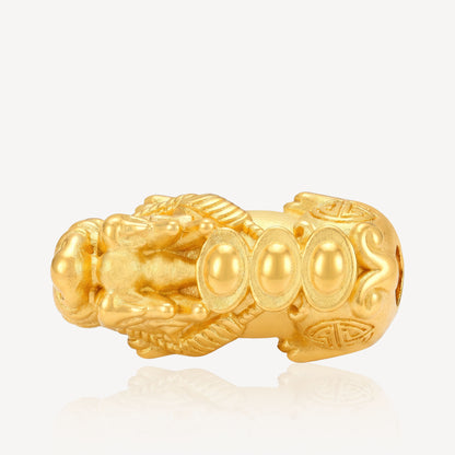999 Gold 7 Coin Pixiu Charm