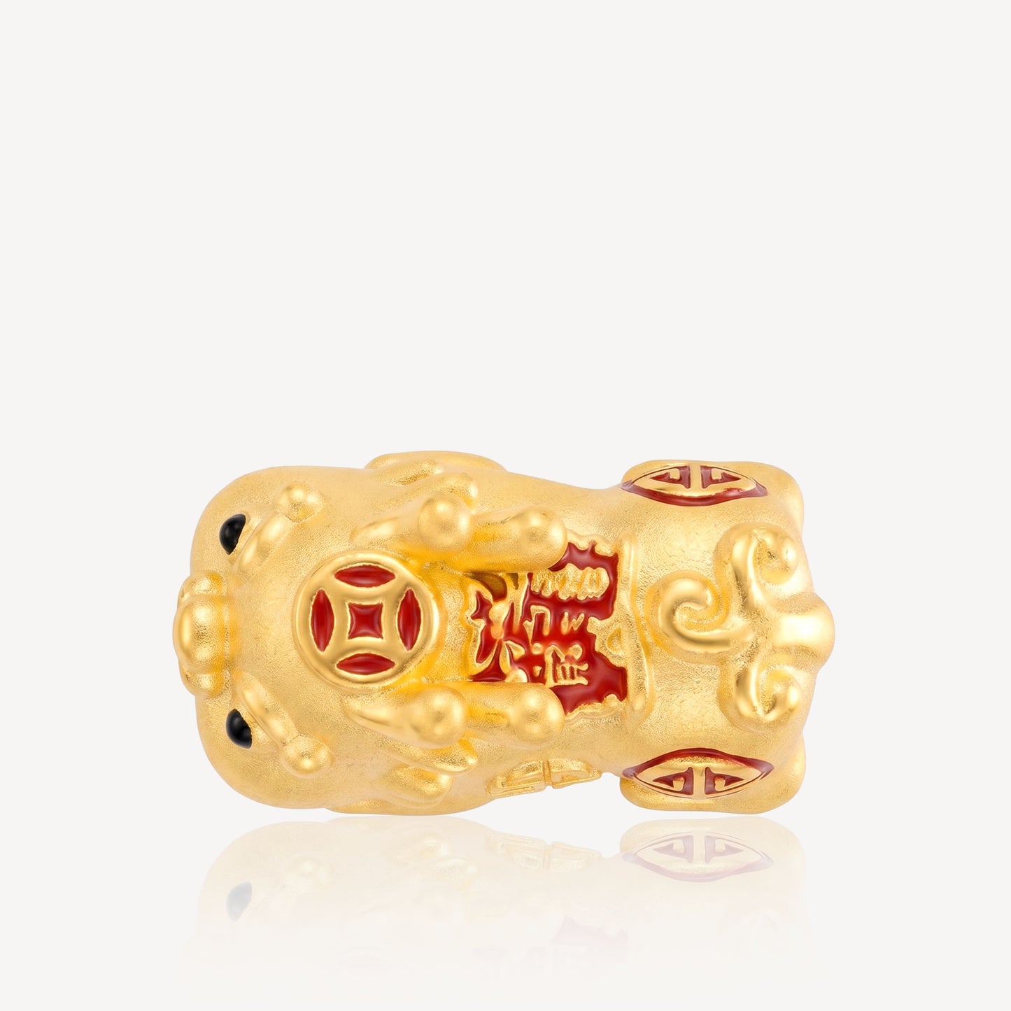 999 Gold BabyPixiu Charm - 招财进宝