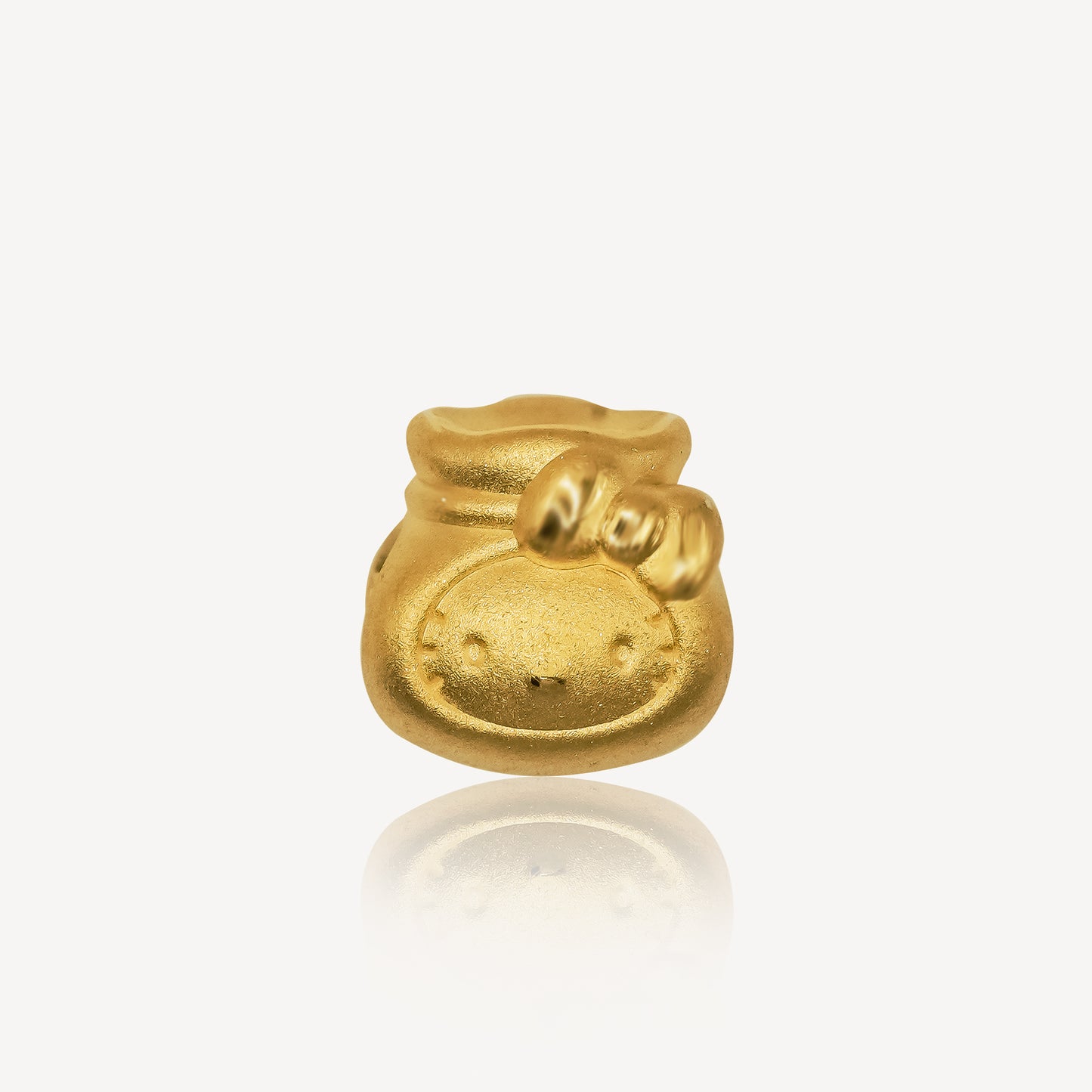 999 Gold Bag Kitty Charm