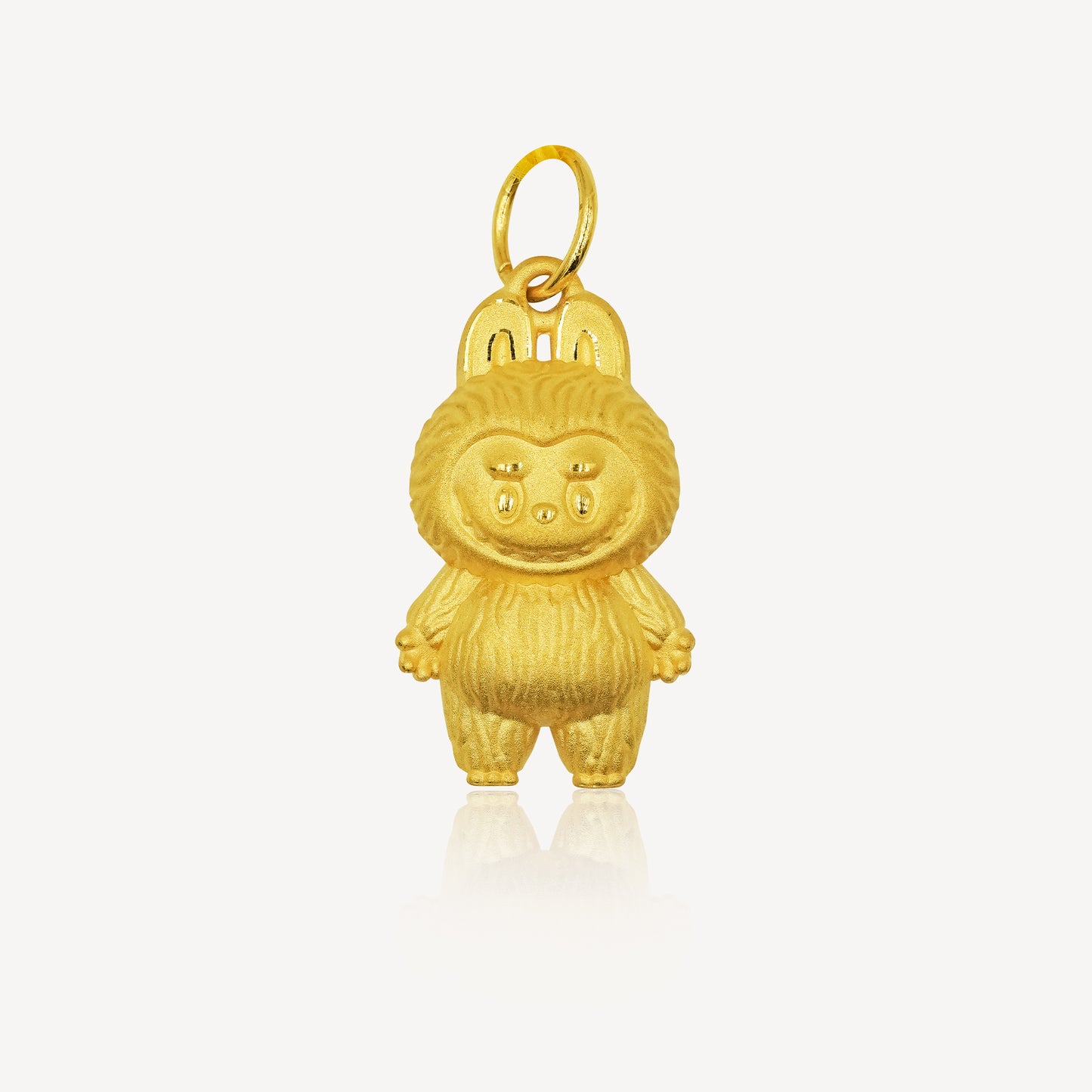 999 Gold LBB Macaron Pendant