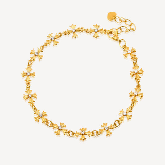 999 Gold CH Bracelet