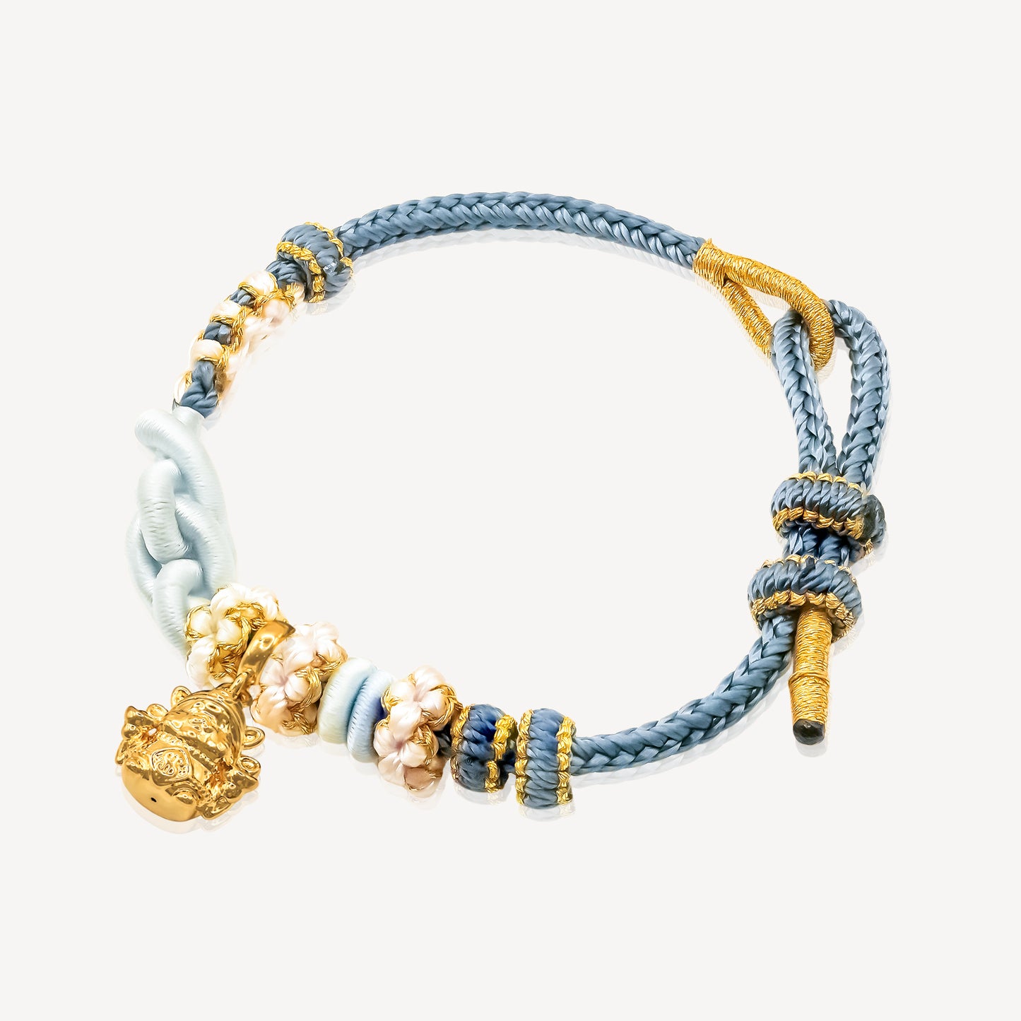 916 Gold Cai Shen with Bracelet