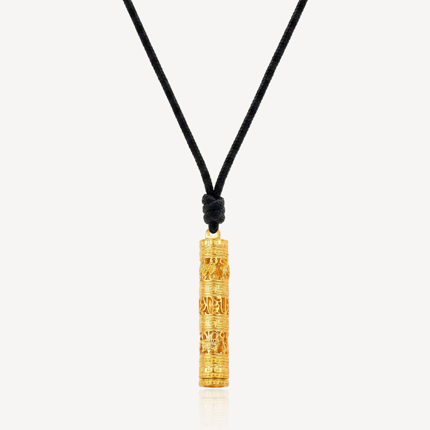 999 Gold Chinese Buddha Necklace