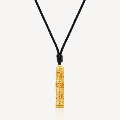 999 Gold Chinese Buddha Necklace