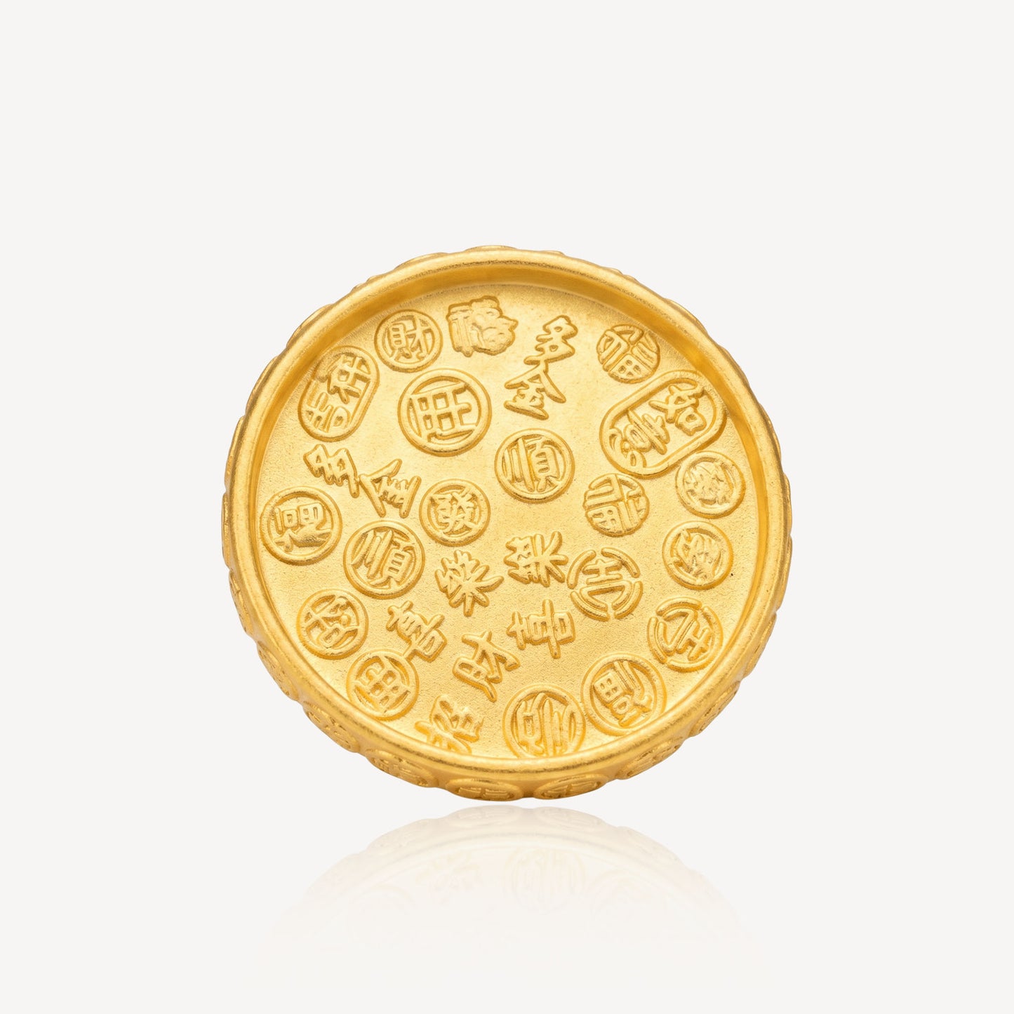 999 Gold Dice Shaker w/ Dice Ornament