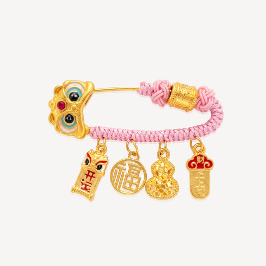 999 Gold Drum 平安喜乐 Baby Safety Pin