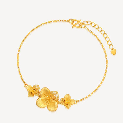 999 Gold Eternal Bloom Wedding Set