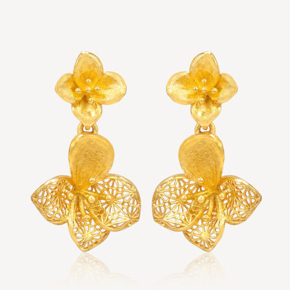 999 Gold Eternal Bloom Wedding Set