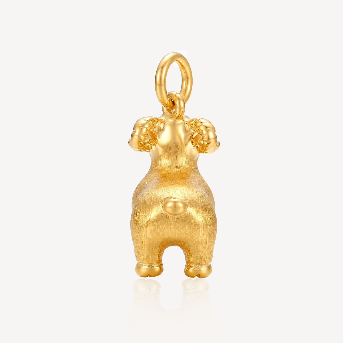 999 Gold Goat Pendant