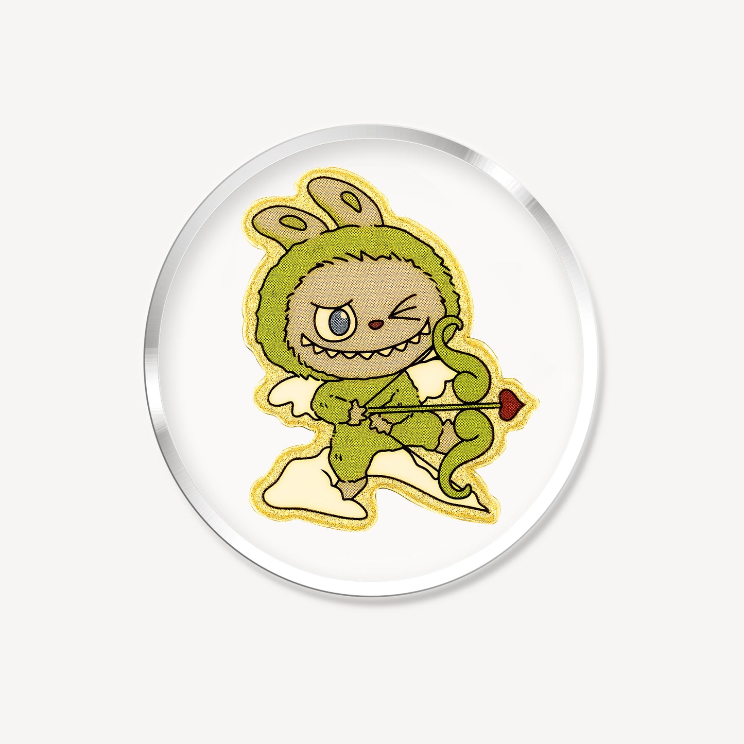 999 Gold Cupid LBB Handphone Sticker