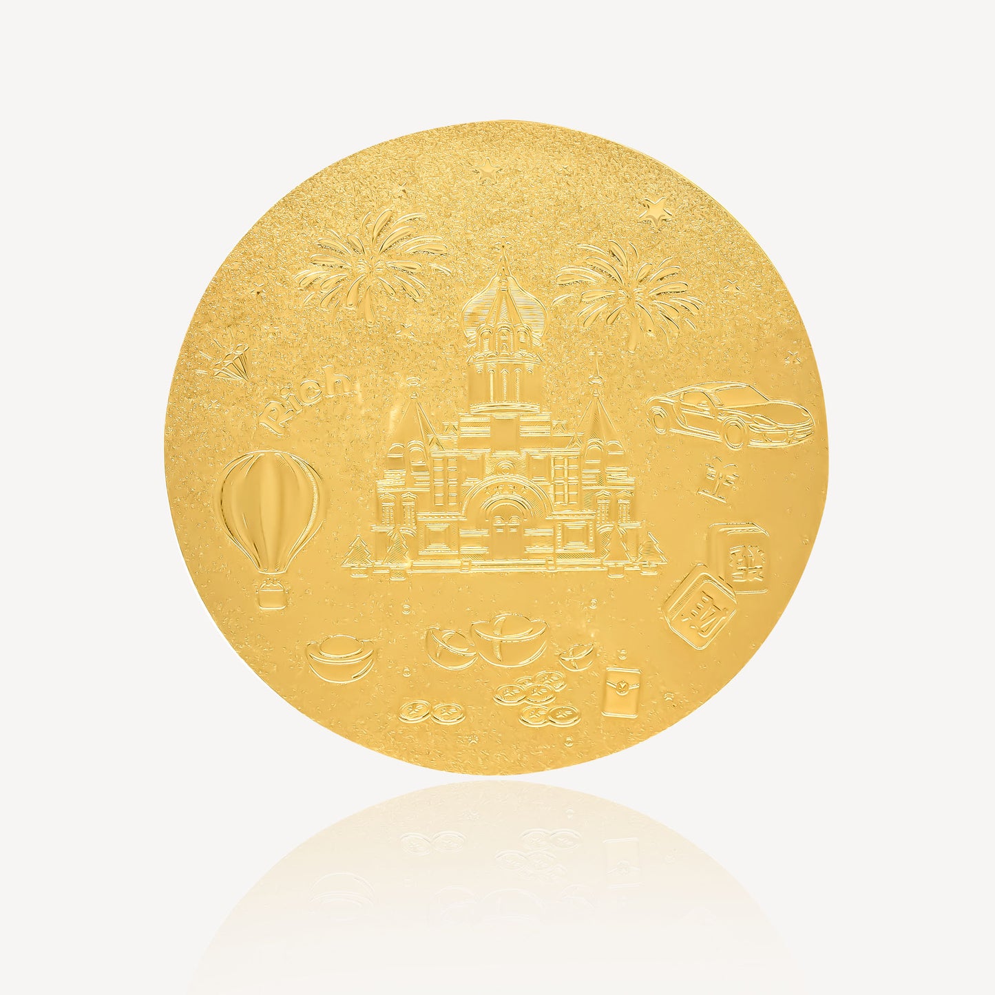 999 Gold 520 Biscuit Ornament (1GM)