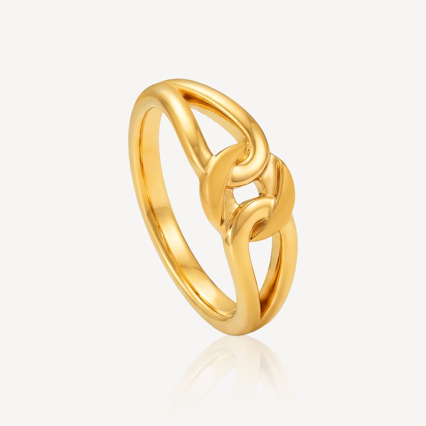 999 Gold KnotMe Ring