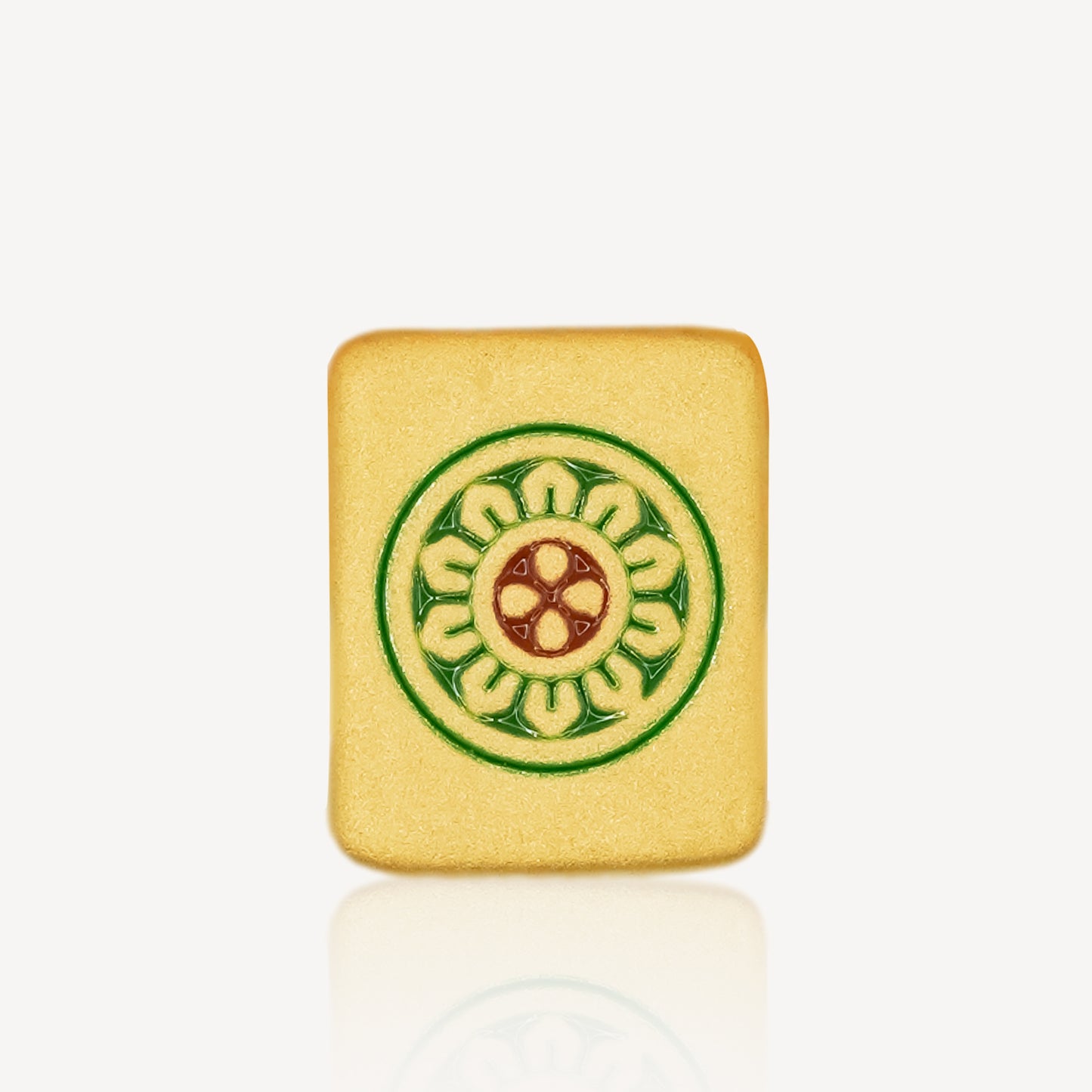 999 Gold Mahjong 一筒 Charm