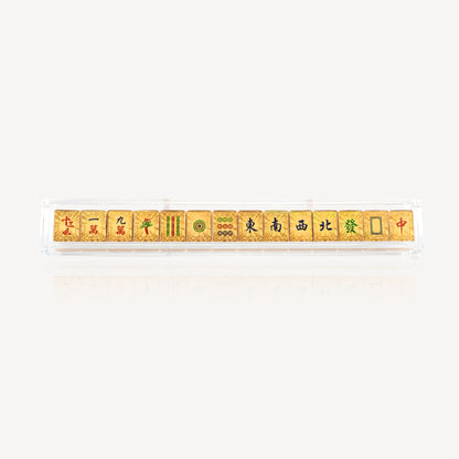 999 Gold Mahjong 十三幺 Ornament