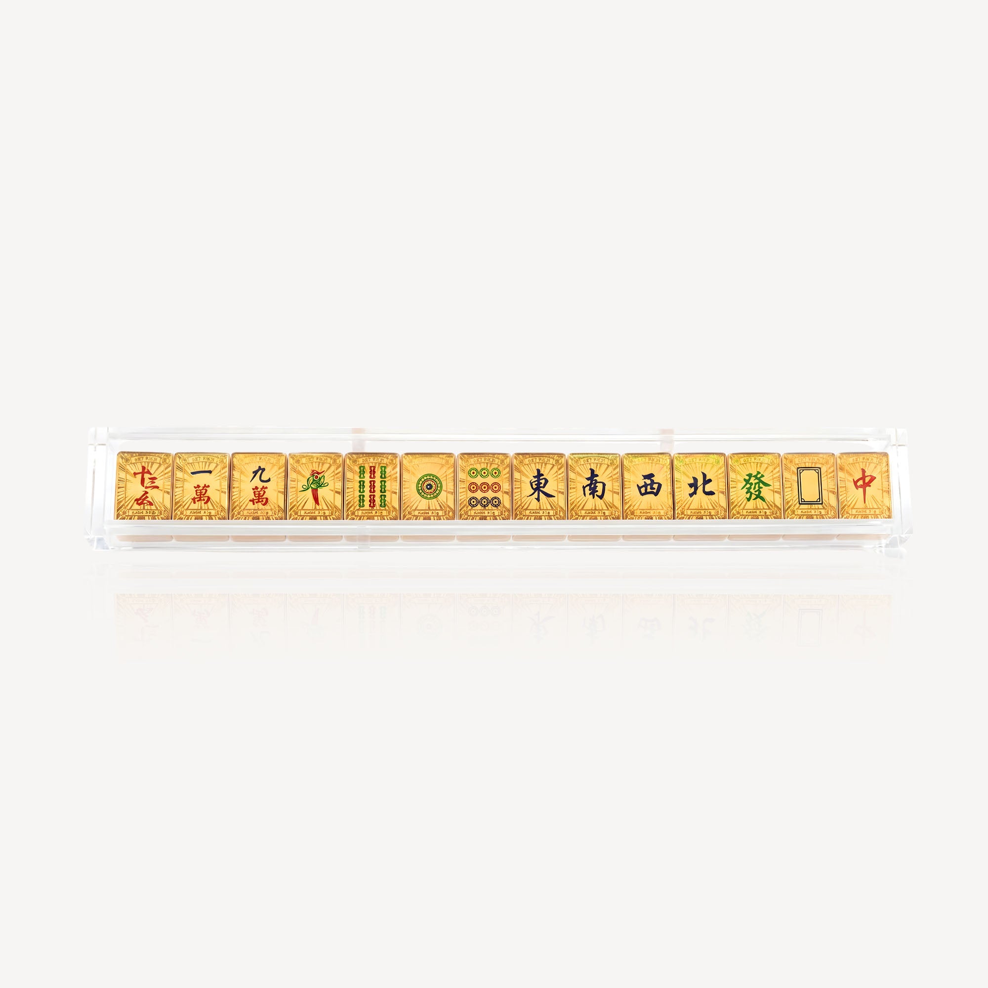 【超希少・美品】Tom EDC Mahjong V2 ジルコニウム フィジェット 999 Gold Mahjong 十三幺 Ornament – Top Gold Shop