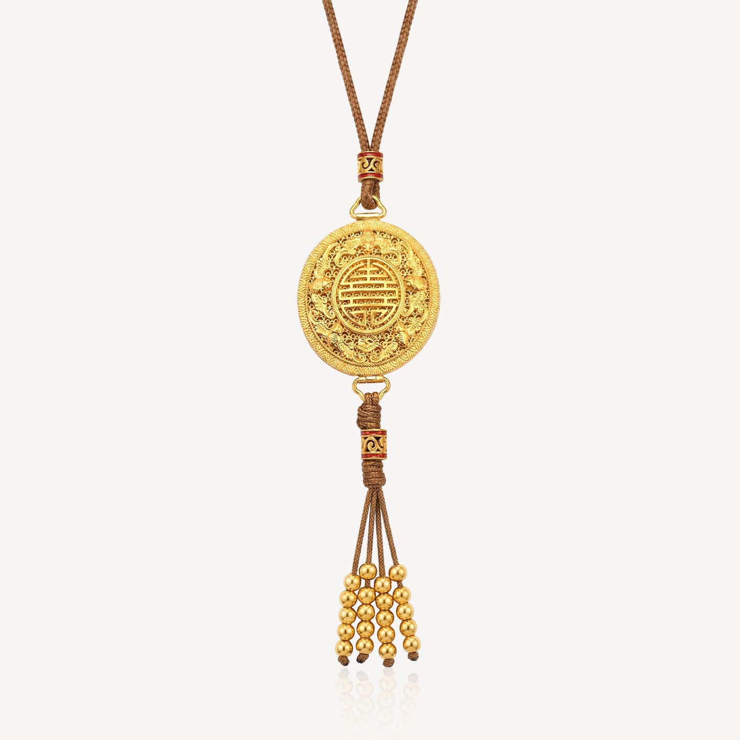 999 Gold Phoenix Rope Necklace