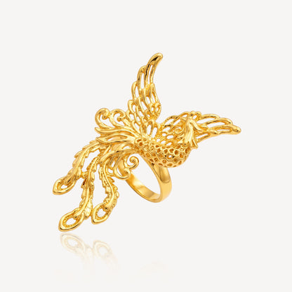 999 Gold Phoenix Wedding Set 四点金