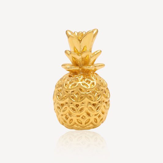 999 Gold Pineapple Ornament