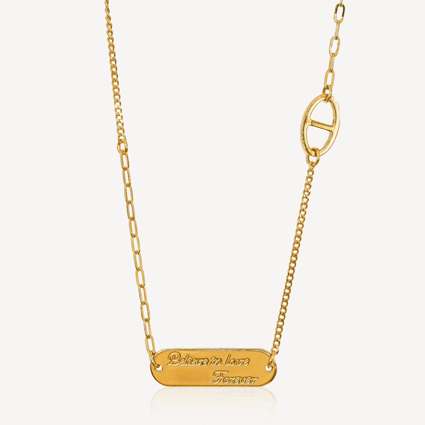 999 Gold Plated Forever Chain