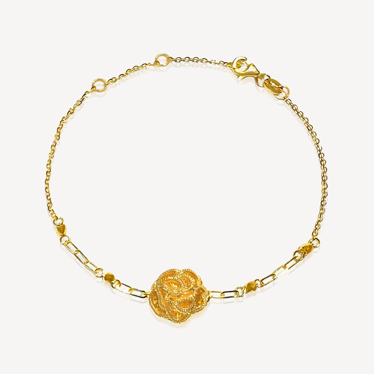 999 Gold Rose Wedding Set