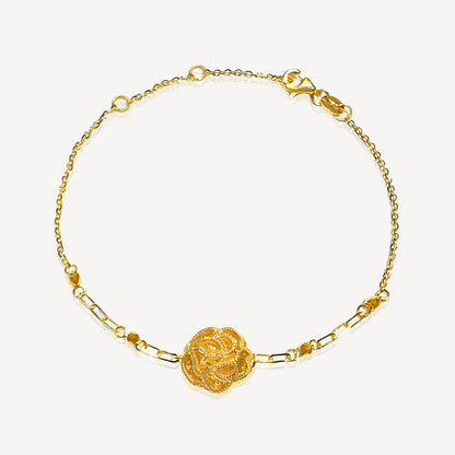 999 Gold Rose Wedding Set