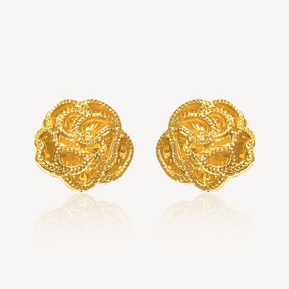 999 Gold Rose Wedding Set