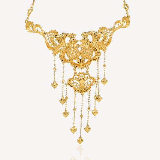 999 Gold Phoenix Necklace