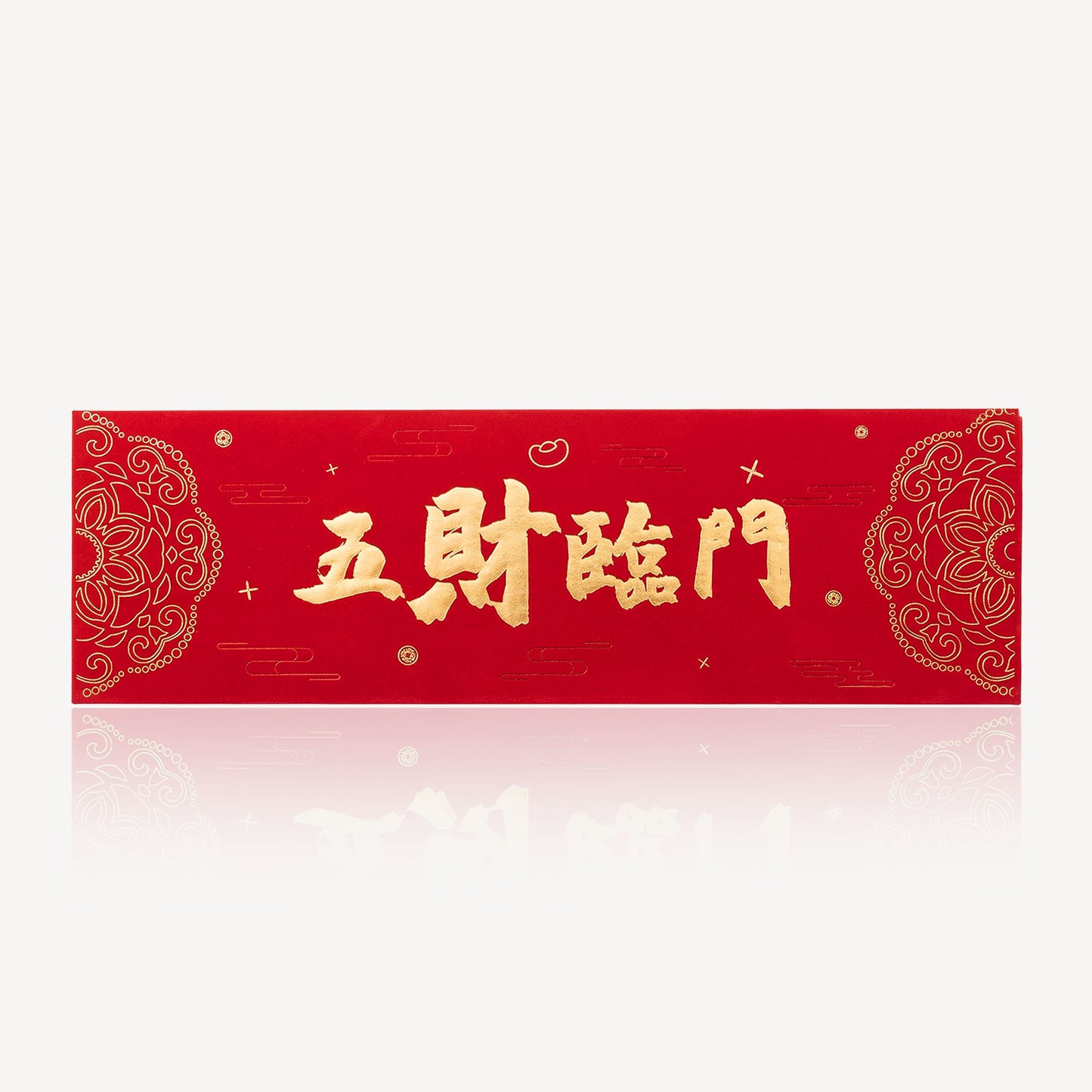 999 Gold Wulu Cai Shen Ornament