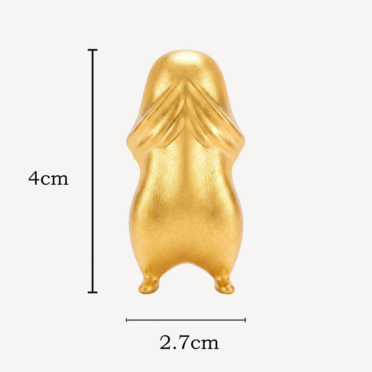 999 Gold You Know I Know Ornament (Big)
