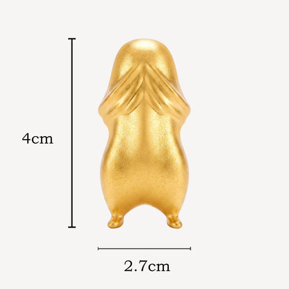 999 Gold You Know I Know Ornament (Big)