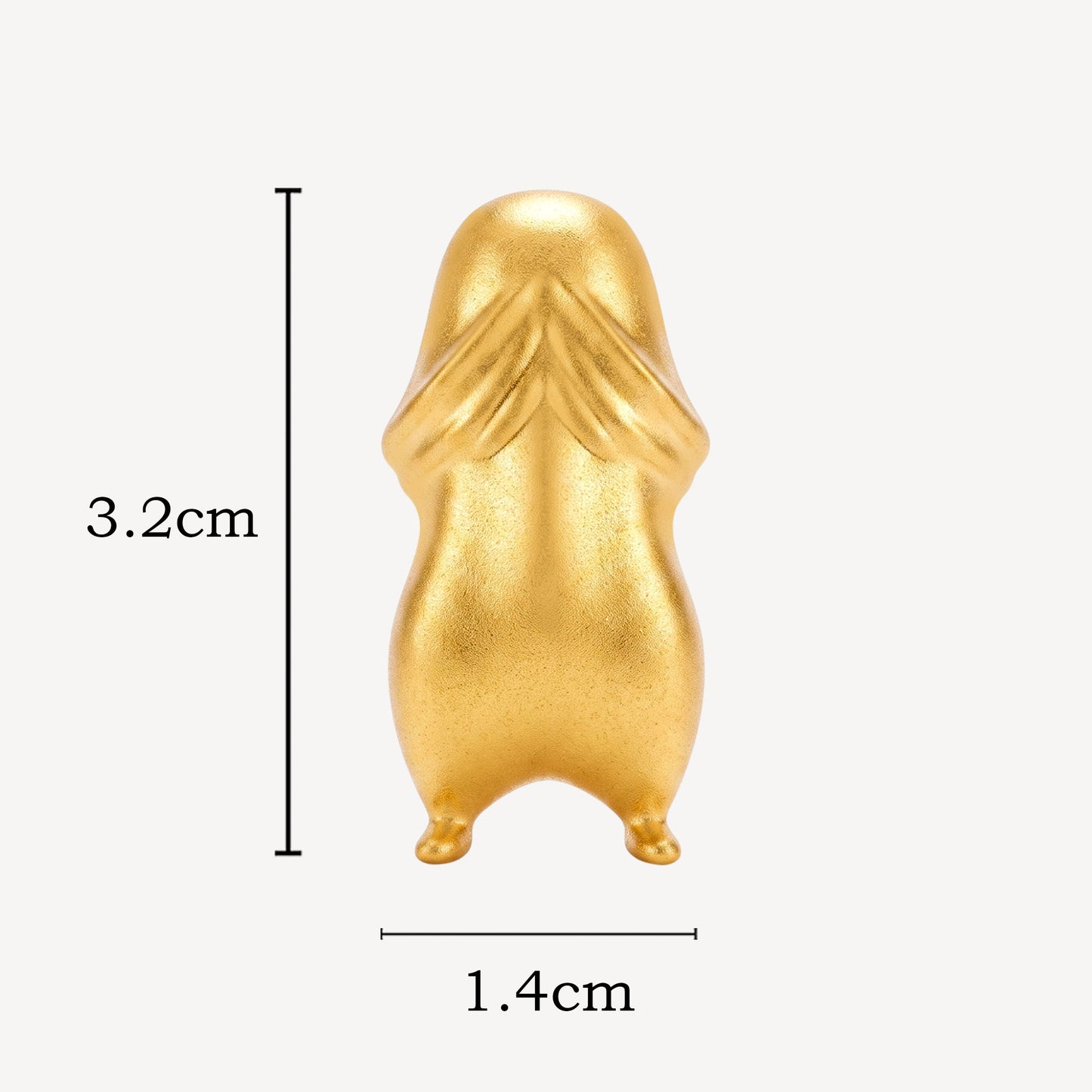 999 Gold You Know I Know Ornament (Small)