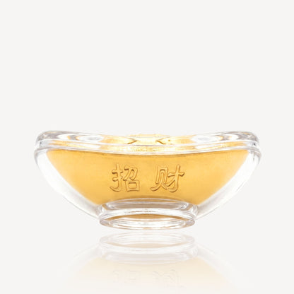 999 Gold 招财进宝 Ingot Ornament