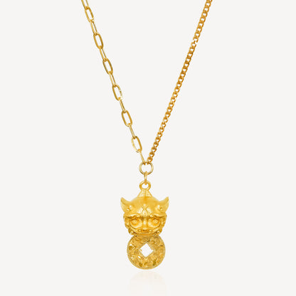 999 Gold 吞金兽 Necklace