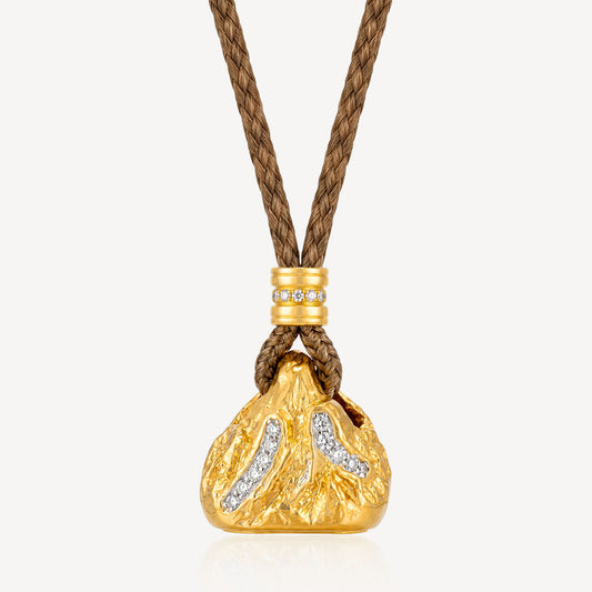 999 Gold 日照金山 Necklace