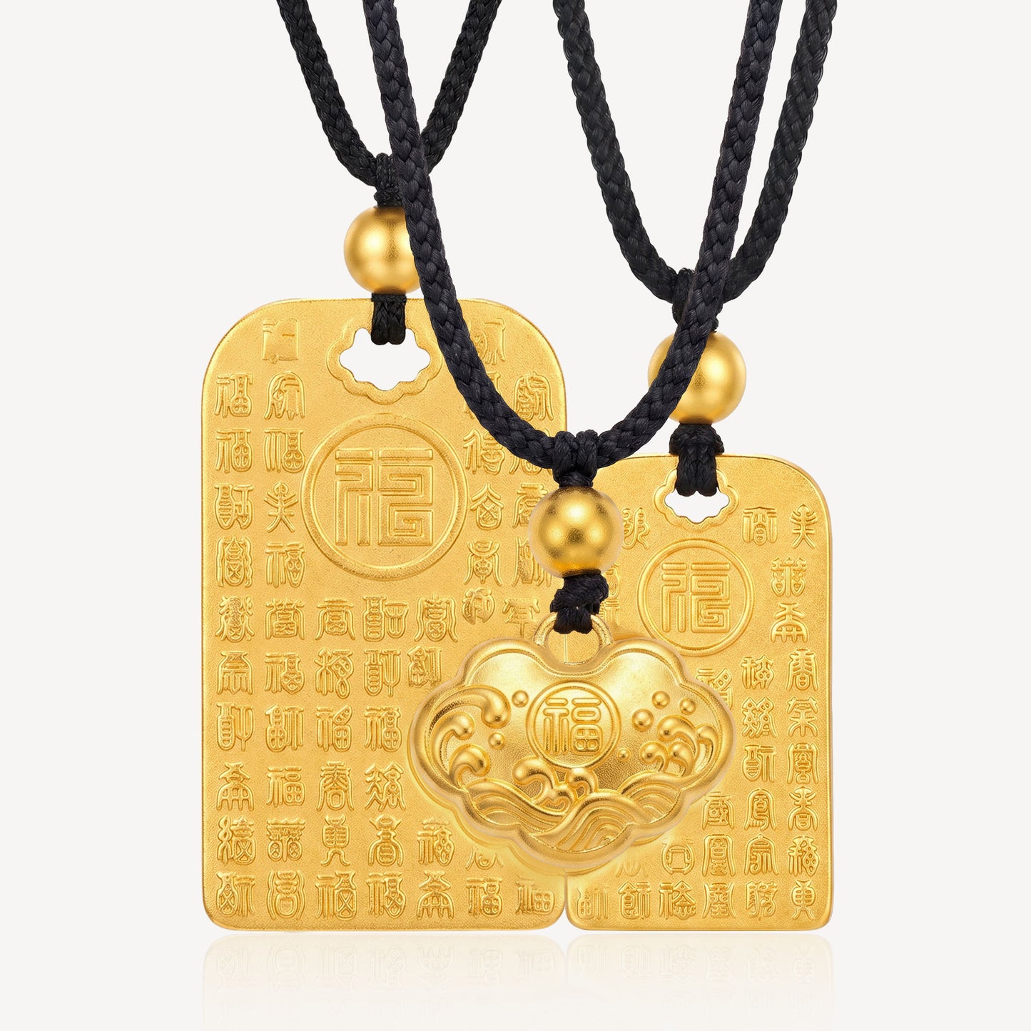 999 Gold 全家福 Necklace